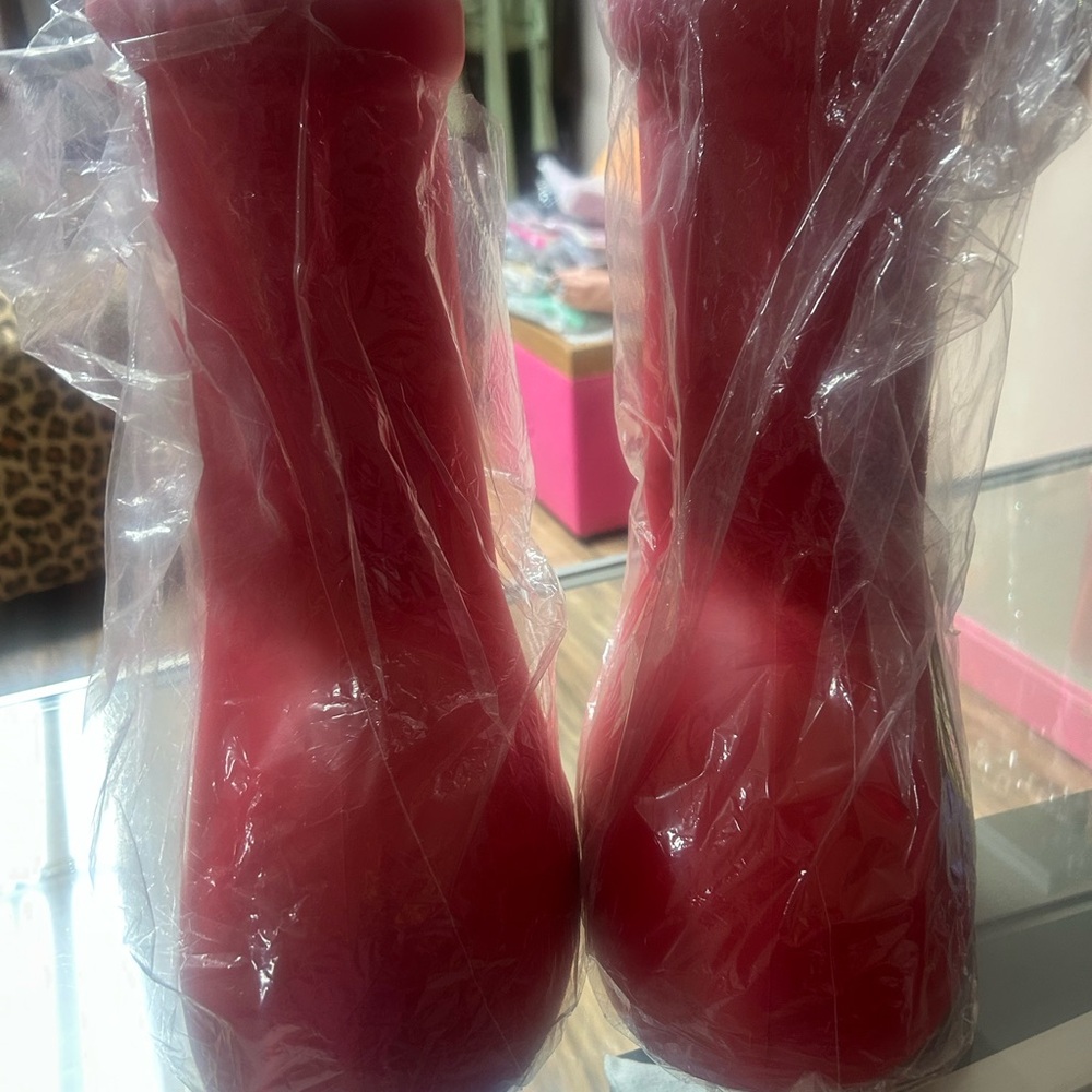 Stylish Red rain Boots for Women